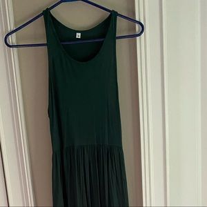 Dark Green Maxi Dress